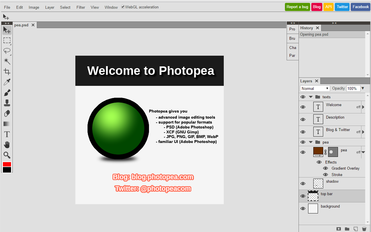 Photopea title
